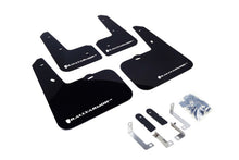 Load image into Gallery viewer, Rally Armor 12-18 Hyundai Veloster Black UR Mud Flap w/ White Logo Mud Flaps Rally Armor   

