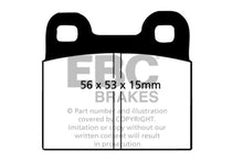 Load image into Gallery viewer, EBC 71-79 Volkswagen Beetle 1.3 (1300) Ultimax2 Front Brake Pads Brake Pads - OE EBC   
