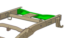 Load image into Gallery viewer, Rustbuster 1999-2006 Chevy Silverado 1500 Rear Frame Crossmember
