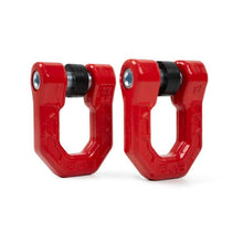Load image into Gallery viewer, DV8 Offroad Elite Series D-Ring Shackles - Pair (Red) Bumper Accessories DV8 Offroad
