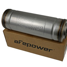 Load image into Gallery viewer, afe MACH Force-Xp Muffler 3 IN ID Center/Center x 5 IN Dia. x 14 IN L - Round Body aFe
