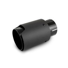 Load image into Gallery viewer, Mishimoto Carbon Fiber Muffler Tip 2.5in Inlet 3.5in Outlet M Black Muffler Mishimoto   
