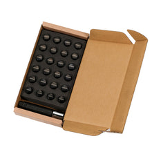Load image into Gallery viewer, Rays M12x1.50 6 Hole 24pc Lock &amp; Nut Set - Black
