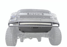 Load image into Gallery viewer, N-Fab M-RDS Front Bumper 14-17 Toyota Tundra - Gloss Black w/Silver Skid Plate Bumpers - Steel N-Fab   
