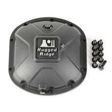 Load image into Gallery viewer, Rugged Ridge Boulder Aluminum Differential Cover Dana 30 Black Rugged Ridge
