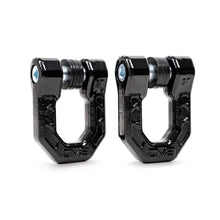 Load image into Gallery viewer, DV8 Offroad Elite Series D-Ring Shackles - Pair (Black) Bumper Accessories DV8 Offroad
