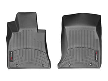 Load image into Gallery viewer, WeatherTech 2015+ Hyundai Genesis Fits Sedan and AWD Models Only Front FloorLiner - Black | 447381
