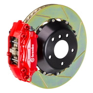 Brembo 12-14 328i MSport Brakes Excl xDrive Rr GT BBK 4Pis Cast 345x28 2pc Rtr Slot Type1-Red | 2P2.8047A2