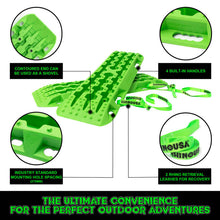 Load image into Gallery viewer, Rhino USA Recovery Traction Boards - Green (Pair) Recovery Boards Rhino USA

