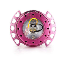 Load image into Gallery viewer, NRG Quick Release Kit - Pink Body/ Pink Heart Cutout Ring | SRK-222PK-PK
