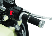 Load image into Gallery viewer, Kuryakyn Riot Grips Scout Silver Misc Powersports Kuryakyn   
