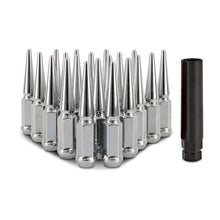 Load image into Gallery viewer, Mishimoto Steel Spiked Lug Nuts M12x1.5 20pc Set - Chrome Lug Nuts Mishimoto   
