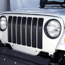 Load image into Gallery viewer, Rugged Ridge Billet Grille Inserts Black 97-06 Jeep Wrangler Rugged Ridge
