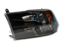 Load image into Gallery viewer, Raxiom 09-18 Dodge RAM 1500 Axial Series Euro Style Headlights w/ Dual Bulb Blk Housing (Clear Lens) Headlights Raxiom
