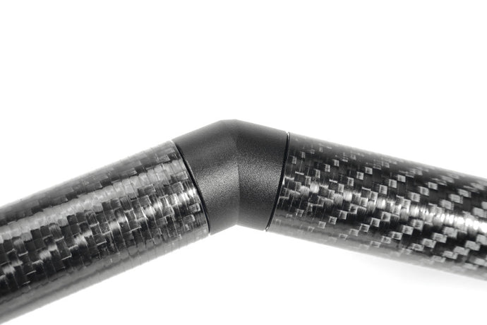 Perrin 08-21 Subaru WRX & STI Carbon Fiber Strut Brace w/Billet Feet Strut Bars Perrin Performance   