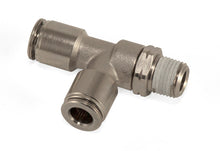 Load image into Gallery viewer, Air Lift Run Tee- Male 1/8in Npt X 1/4in Tube X 1/4in Tube Fittings Air Lift
