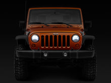 Load image into Gallery viewer, Raxiom 07-18 Jeep Wrangler JK LED Halo Headlights- Black Housing (Clear Lens) Headlights Raxiom
