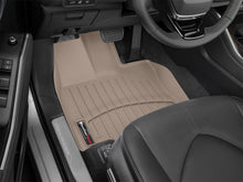 Load image into Gallery viewer, WeatherTech 2020+ Toyota Highlander Front FloorLiner - Tan | 4516091
