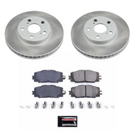 Power Stop 12-15 Toyota Prius Plug-In Front Semi-Coated Rotor Kit Brake Kits - Performance Blank PowerStop   