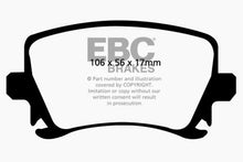 Load image into Gallery viewer, EBC 06-13 Audi A3 2.0 Turbo (Girling rear caliper) Ultimax2 Rear Brake Pads Brake Pads - OE EBC   
