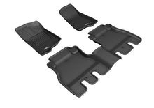 Load image into Gallery viewer, 3D Maxpider 18-24 Jeep Wrangler Unlimited (Jl) Kagu Black R1 R2 Floor Mats - Rubber 3D MAXpider   

