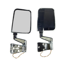 Load image into Gallery viewer, Rugged Ridge 87-02 Jeep Wrangler YJ/TJ Chrome Door Mirror Kit w/ LED Turn Signal Rugged Ridge
