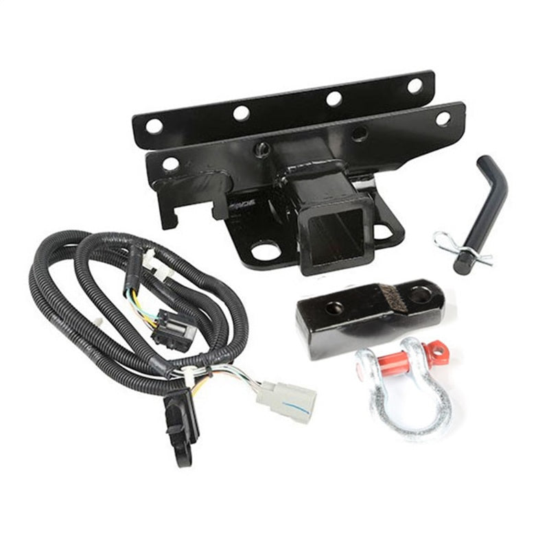 Rugged Ridge Receiver Hitch Kit D-Shackle 07-18 Jeep Wrangler Rugged Ridge