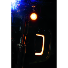 Load image into Gallery viewer, Kuryakyn Tracer Lower Fairing Grill Chrome

