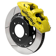 Wilwood 99-12 Porsche 911(996/997) Aero6 Front Brake Kit Slotted 14.00in Rotor W/Lines - Yellow Wilwood