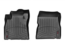 Load image into Gallery viewer, WeatherTech 12+ Nissan Versa Front FloorLiners - Black | 445771
