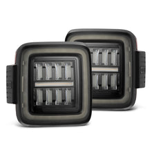 Load image into Gallery viewer, AlphaRex 18-23 Jeep Wrangler JL NOVA Prismatic LED Taillights Alpha-Black AlphaRex
