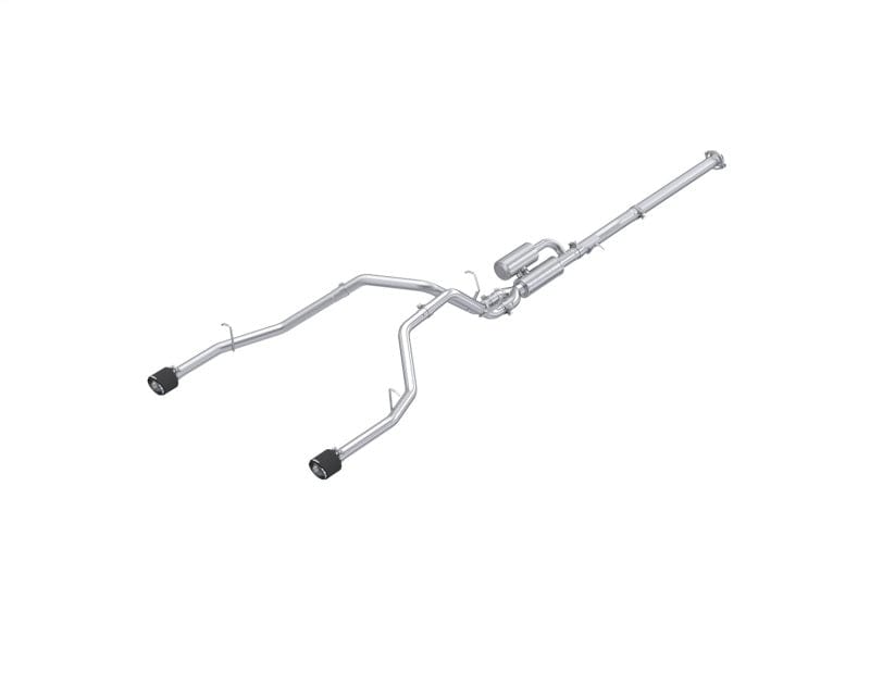 MBRP MBRPS51563CF 2025+ RAM 1500 3.0L Pro Series 3.0in Cat-Back Dual Rear Exit Exhaust - CF Tips