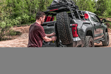 Load image into Gallery viewer, Go Rhino Swing-A-Way Hitch Mounted Tire Carrier (Lic. Plate Lights Not Included) - Textured Black Go Rhino
