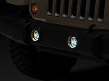 Load image into Gallery viewer, Raxiom 07-18 Jeep Wrangler JK Axial Series 4-In LED Fog Lights w/ Halo Headlights Raxiom
