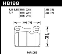 Load image into Gallery viewer, Hawk 87-89 Porsche 924 2.5L S Rear ER-1 Brake Pads Brake Pads - Racing Hawk Performance   
