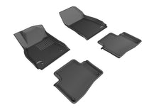 Load image into Gallery viewer, 3D MAXpider 2013-2019 Cadillac XTS Kagu 1st &amp; 2nd Row Floormats - Black | L1CD01101509
