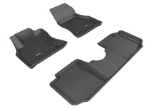 Load image into Gallery viewer, 3D MAXpider 2014-2019 Fiat 500L Kagu 1st &amp; 2nd Row Floormats - Black | L1FA00401509
