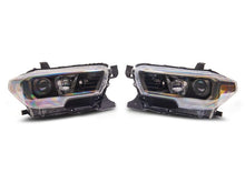 Load image into Gallery viewer, Raxiom 16-23 Toyota Tacoma Axial Series OE Replacement Headlights- Black Housing- Clear Lens | TT26262
