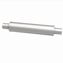 Load image into Gallery viewer, MagnaFlow Exhaust Products Exhaust Muffler MagnaFlow Exhaust Products Straight-Through Performance Muffler; 2.25in. Center/Center; 4x18x4 Body 10425
