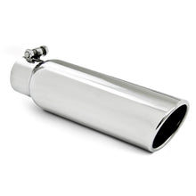 Load image into Gallery viewer, MBRP Exhaust Exhaust Tail Pipe Tip MBRP Exhaust T5148 3.5in. OD. 2.5in. inlet. 12in. in length. Angled Cut Rolled End. T304.
