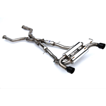 Load image into Gallery viewer, Invidia Catback Invidia 2022+ Nissan Z 70mm Gemini Cat Back Exhaust - Single Layer Black Tip
