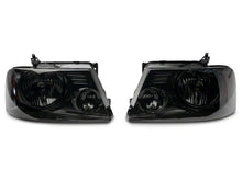Load image into Gallery viewer, Raxiom 04-08 Ford F-150 Axial Series OEM Style Replacement Headlights- Chrome Housing- Smoked Lens Headlights Raxiom
