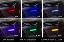Load image into Gallery viewer, Diode Dynamics 16-18 Chevrolet Camaro RGBWA Lower DRL Boards
