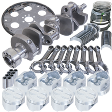 Load image into Gallery viewer, Eagle Chevy 350 1Pc 3.480in Crank 5.700in I-Beam Rods 4.040in Pistons 153 Tooth FP Balanced Assembly Eagle
