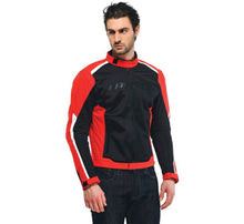 Load image into Gallery viewer, Dainese Hydraflux 2 Air D-Dry Jacket Black/Lave Red Size - 48 Jackets - Textile Dainese
