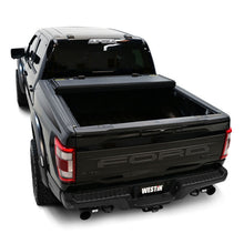 Load image into Gallery viewer, Westin 15-24 Ford F-150 5ft. 7in. Bed Hard Tri-Fold Tonneau Cover - Black Westin

