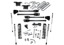 Load image into Gallery viewer, Superlift 08-10 Ford F-250 SuperDuty 4WD Diesel 4in Lift Kit w/ A 4 Link Conversion/Fox 2.0 Shocks
