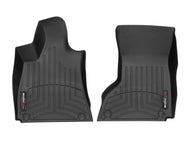 WeatherTech 2016+ Maserati Quattroporte Front FloorLiner - Black (2 Grommet Style) | 448821