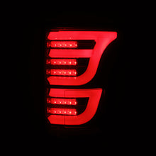 Load image into Gallery viewer, AlphaRex 15-20 Ford F-150 Luxx LED Tail Lights (Pair) Black/Red (Not For Blind Spot Sensor Models) AlphaRex

