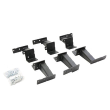 Load image into Gallery viewer, Go Rhino 21-24 Ford Bronco 4dr (Excl. Sport) Brackets for Dominator Xtreme Frame Slider - Tex. Blk Brackets Go Rhino   
